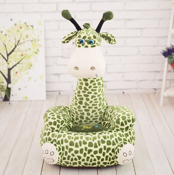 HKM-7988925 Cartoon Animal Pet Sofa - Giraffe, Bear, Dog, Frog, Monkey, Elephant, Duck, Turtle Options