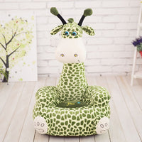 HKM-7988925 Cartoon Animal Pet Sofa - Giraffe, Bear, Dog, Frog, Monkey, Elephant, Duck, Turtle Options