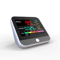 HKM-798931 8-in-1 Indoor Air Quality Monitor with PM2.5, TVOC, HCHO, and AQI Detection