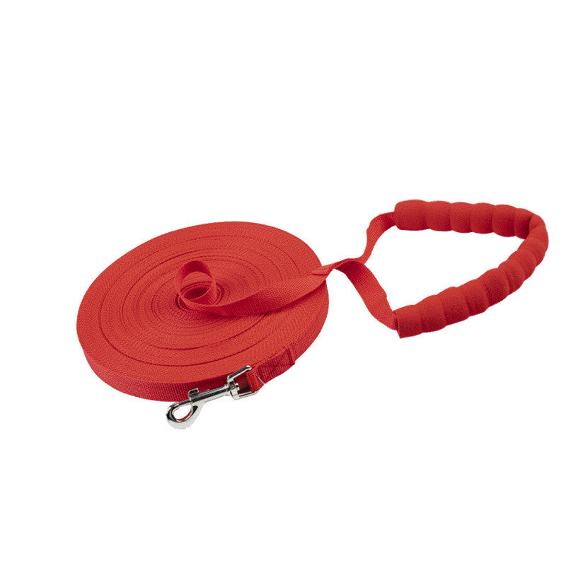 HKM-7990461 Durable Long Traction Rope with Sponge Cover for Dogs - Various Lengths Available