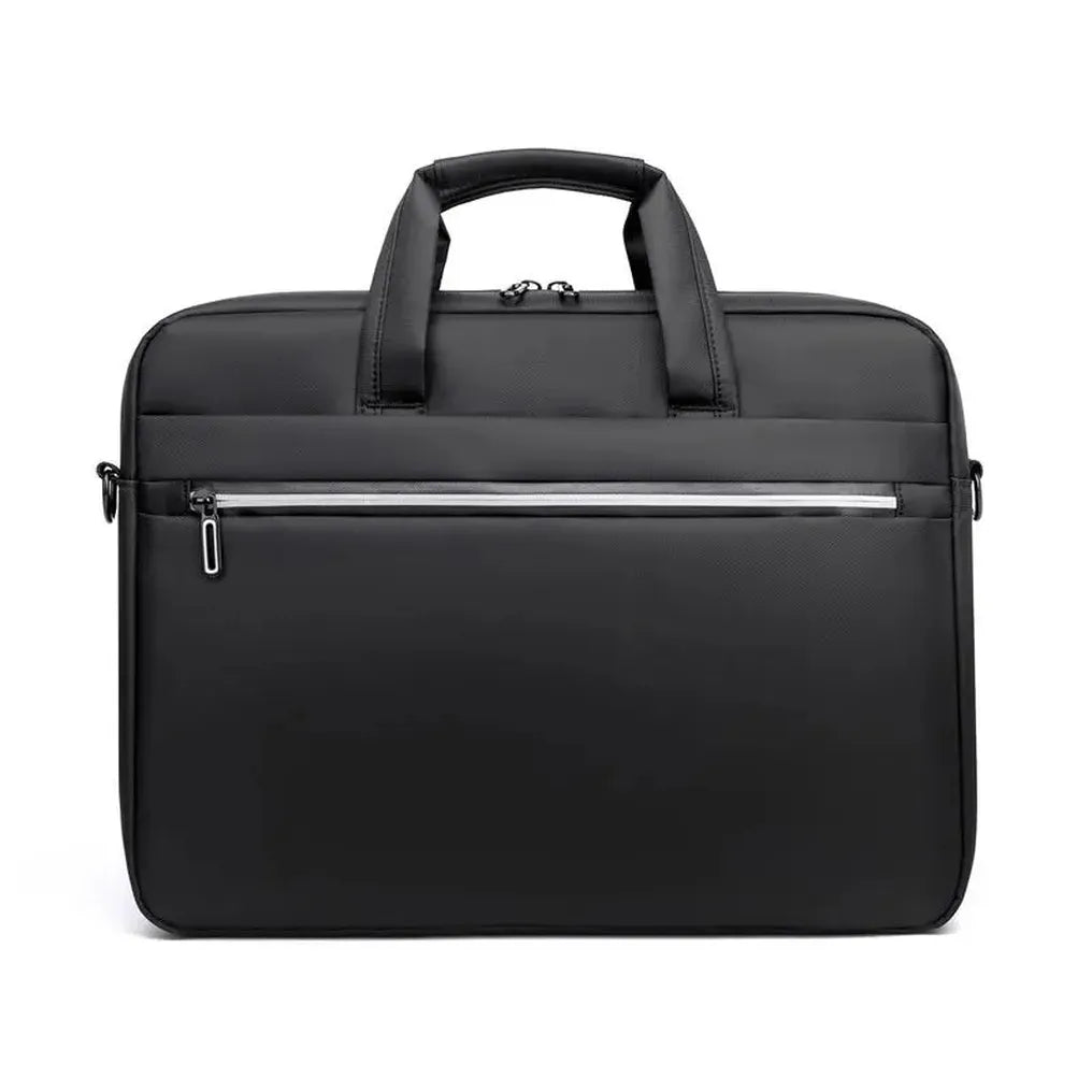 HKM-799443 15.6-inch Water-Resistant Business Laptop Briefcase with Reflective Strip for Men