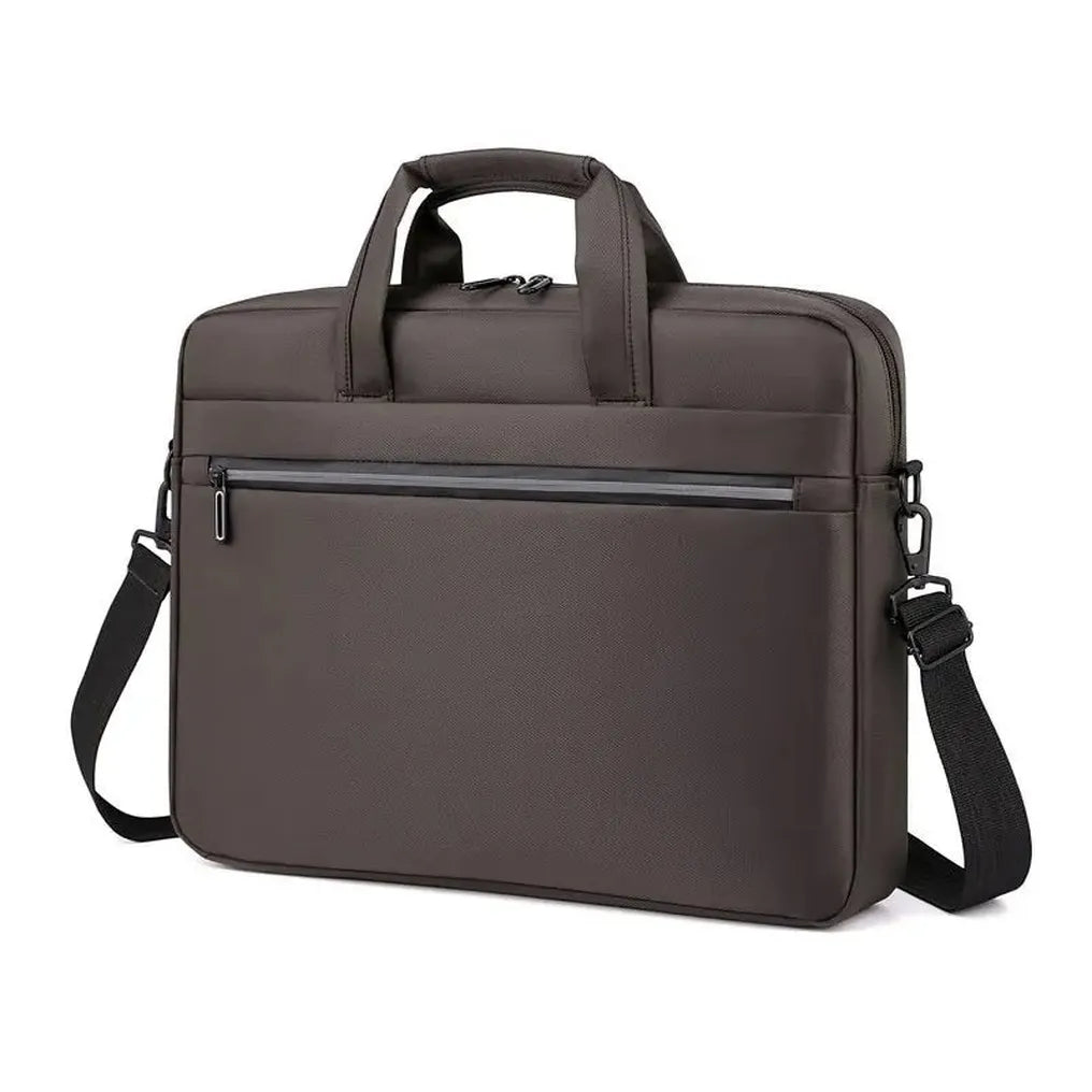 HKM-799443 15.6-inch Water-Resistant Business Laptop Briefcase with Reflective Strip for Men