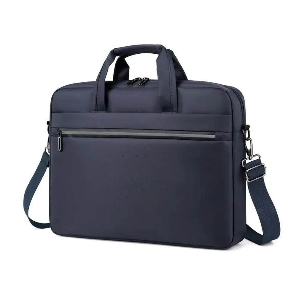HKM-799443 15.6-inch Water-Resistant Business Laptop Briefcase with Reflective Strip for Men