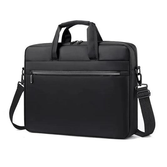 HKM-799443 15.6-inch Water-Resistant Business Laptop Briefcase with Reflective Strip for Men