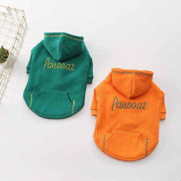 HKM-7995709 Cotton Stretch Casual Padded Sweater for Pets - Multiple Sizes and Colors Available