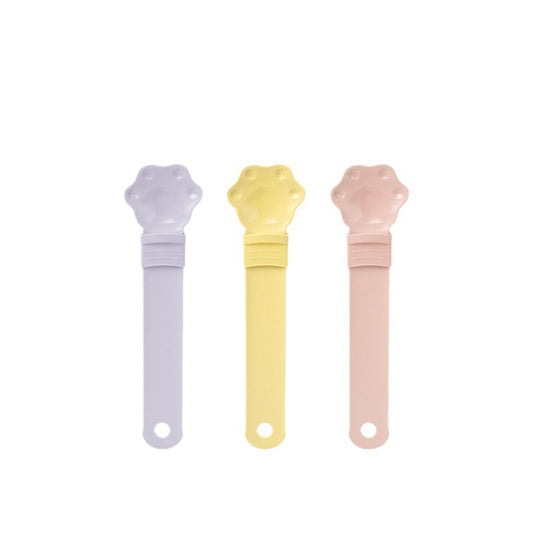 HKM-7996605 Cat Feeding Spoon Feeder - Durable ABS Material in Multiple Colors