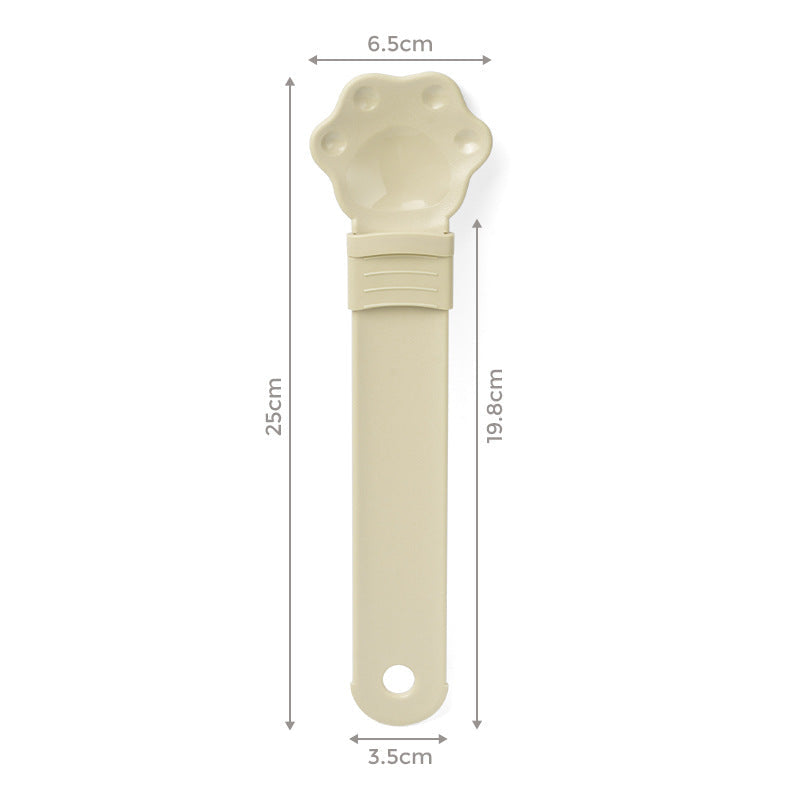 HKM-7996605 Cat Feeding Spoon Feeder - Durable ABS Material in Multiple Colors