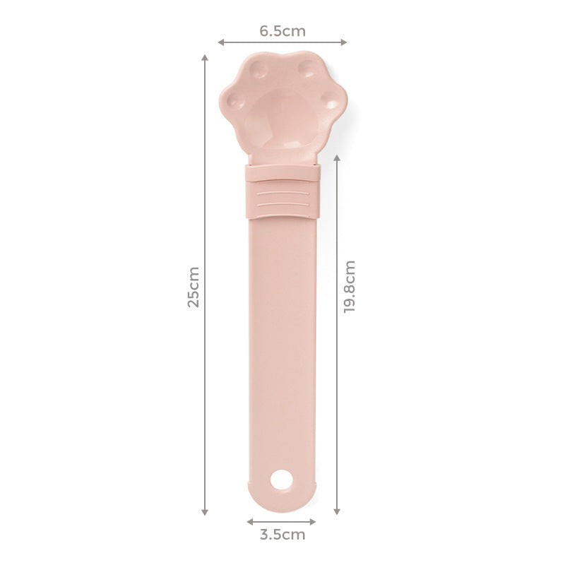 HKM-7996605 Cat Feeding Spoon Feeder - Durable ABS Material in Multiple Colors