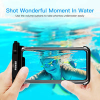 HKM-799763 Waterproof Mobile Phone Touch Screen Diving Bag with Transparent Design and Screen Operation Support