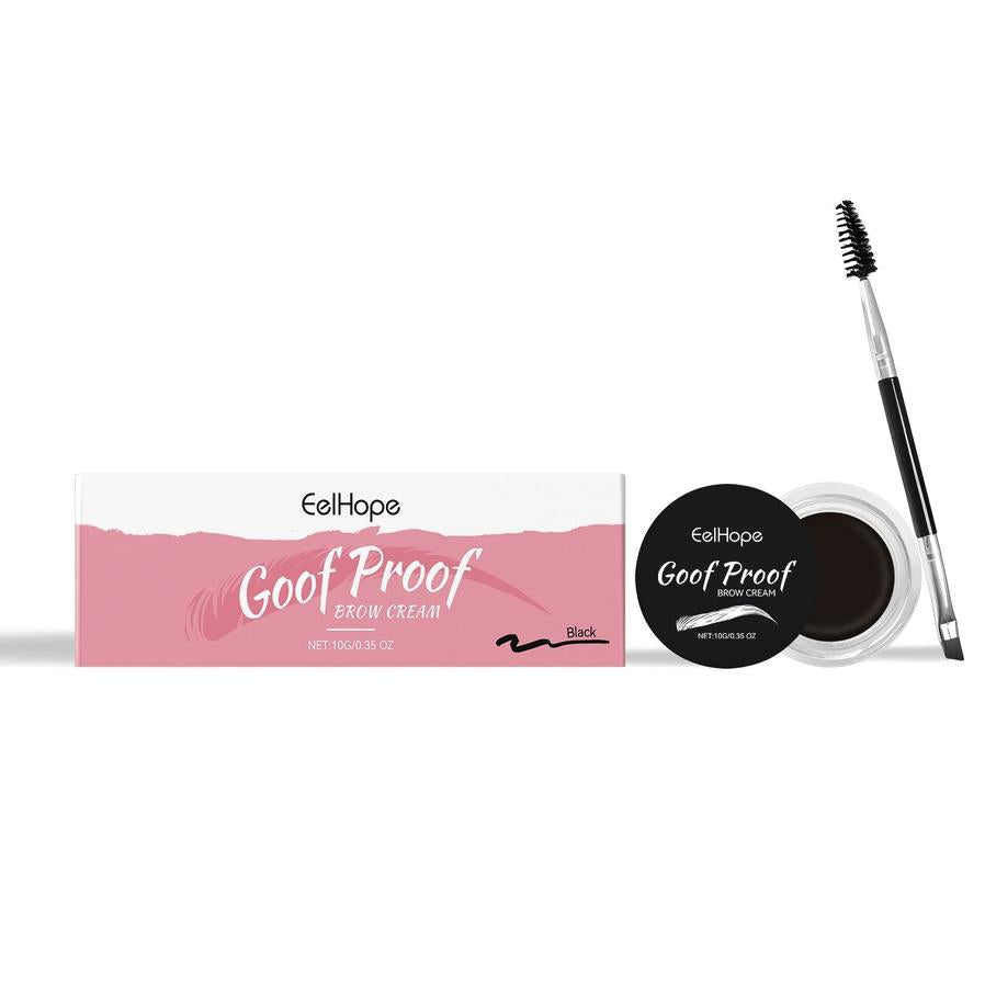 HKM-799955 Moisturizing Anti-Aging Eyebrow Dye with Brush - 10g Set