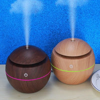 HKM-800083 Ultrasonic Portable Mini Humidifier with LED Lights and Aromatherapy Function