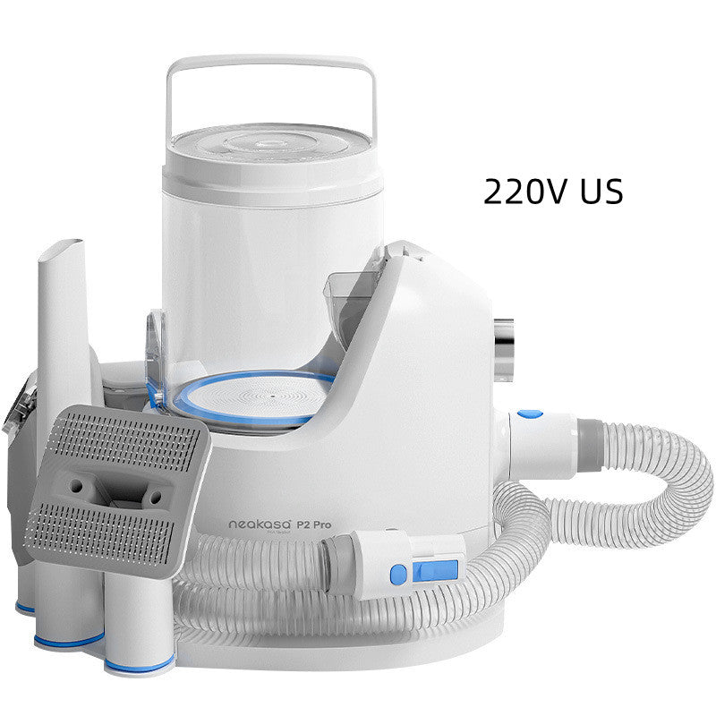 HKM-8001981 Electric Dog Hair Clipper and Vacuum Cleaner Combo with Combs and Accessories