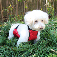 HKM-8002749 Waterproof Pet Apron for Belly Protection, Easy On and Off, Polyester & Short Plush Material