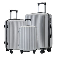HKM-800275 Custom ABS Trolley Carry-on Luggage Set – 20, 24, 28 Inch Travel Options