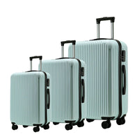 HKM-800275 Custom ABS Trolley Carry-on Luggage Set – 20, 24, 28 Inch Travel Options