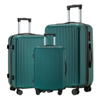 HKM-800275 Custom ABS Trolley Carry-on Luggage Set – 20, 24, 28 Inch Travel Options