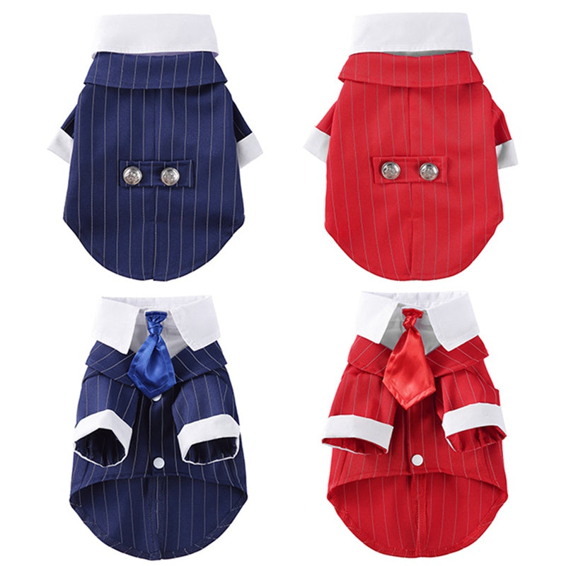 HKM-8004541 Stylish Dog Dress Tuxedo for Weddings and Special Events