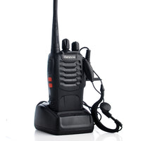 HKM-800595 Single Frequency Walkie Talkie Model H777 - UHF 400-470MHz, 1000mAh Li-ion Battery, Compact Design