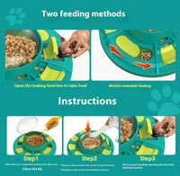 HKM-8006973 Interactive Pet Puzzle Toy for IQ Development and Slow Feeding, Non-Electric Design, Suitable for All Dog Sizes