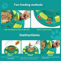 HKM-8006973 Interactive Pet Puzzle Toy for IQ Development and Slow Feeding, Non-Electric Design, Suitable for All Dog Sizes