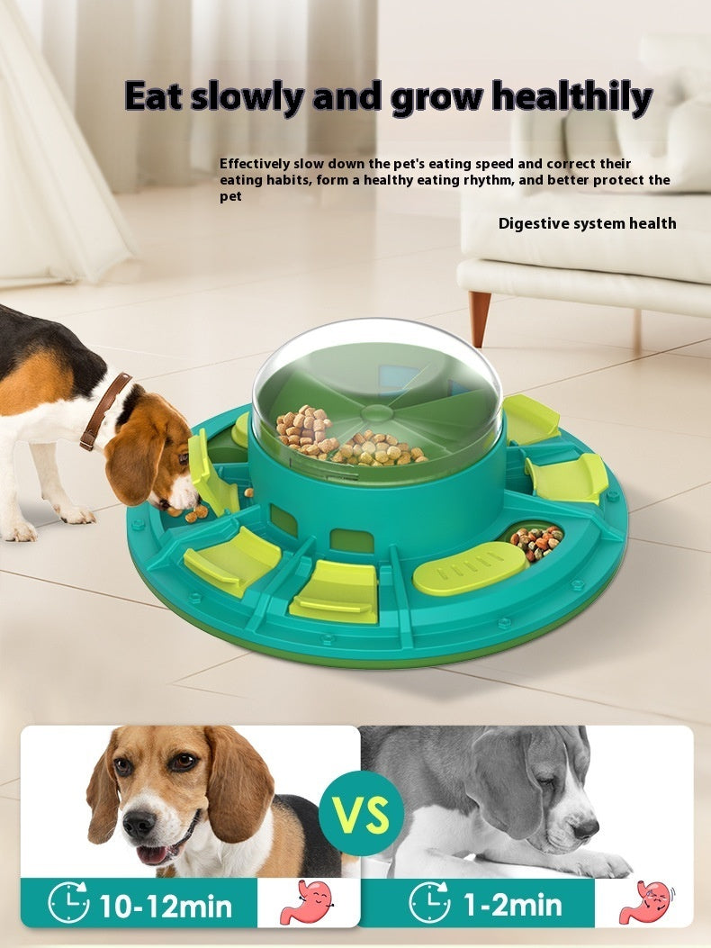 HKM-8006973 Interactive Pet Puzzle Toy for IQ Development and Slow Feeding, Non-Electric Design, Suitable for All Dog Sizes