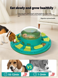HKM-8006973 Interactive Pet Puzzle Toy for IQ Development and Slow Feeding, Non-Electric Design, Suitable for All Dog Sizes