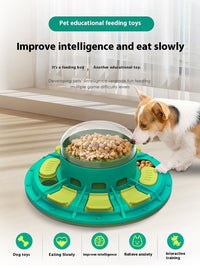 HKM-8006973 Interactive Pet Puzzle Toy for IQ Development and Slow Feeding, Non-Electric Design, Suitable for All Dog Sizes