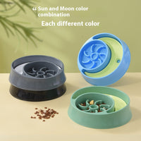 HKM-8008125 Automatic Cat Feeder with Integrated Water and Grain Bowl - Plastic, Multiple Colors