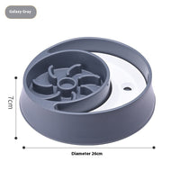 HKM-8008125 Automatic Cat Feeder with Integrated Water and Grain Bowl - Plastic, Multiple Colors