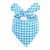 HKM-8009533 Striped and Plaid Pet Dog Saliva Towel - Polyester, Four Seasons, Casual Style