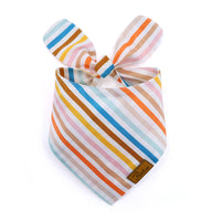 HKM-8009533 Striped and Plaid Pet Dog Saliva Towel - Polyester, Four Seasons, Casual Style