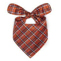 HKM-8009533 Striped and Plaid Pet Dog Saliva Towel - Polyester, Four Seasons, Casual Style