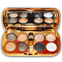 HKM-801107 LED Bear Bear 8-Color Pearly and Matte Eyeshadow Palette - 10g