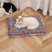 HKM-8011965 Cute Double-Sided Pet Mat Blanket for Dogs - Soft & Warm Kennel Bedding