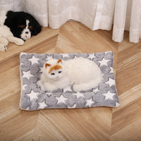 HKM-8011965 Cute Double-Sided Pet Mat Blanket for Dogs - Soft & Warm Kennel Bedding