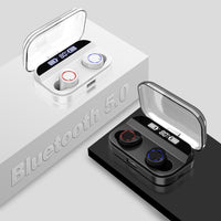HKM-801235 X11 Bluetooth Headset with Touch Control and Waterproof Design, Hi-Fi Sound, and Wireless Charging Box