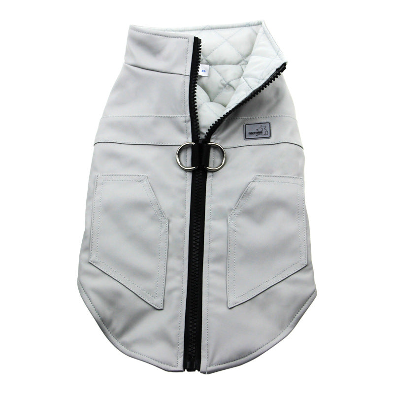 HKM-8012477 Casual Leather Vest for Autumn and Winter ¨C Warm and Stylish Fit