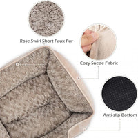 HKM-8015165 Cozy Golden Retriever Style Dog Bed for Small to Large Pets