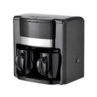 HKM-801619 Electric Drip Coffee Maker for Home Use - Portable Espresso Machine with Two Cups