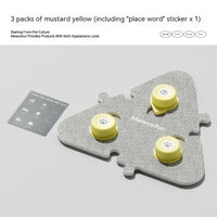HKM-8018493 Miniature Recording Button for Dog and Cat Training - Voice-Activated Talking Device