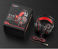 HKM-802067 High-Definition USB 7.1 Noise Reduction Microphone with 2.5m Cable - Available in Red and Blue