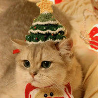 HKM-8020925 Festive Christmas Tree Hat - One Size Fits All, Perfect for Pets and Holiday Cheer