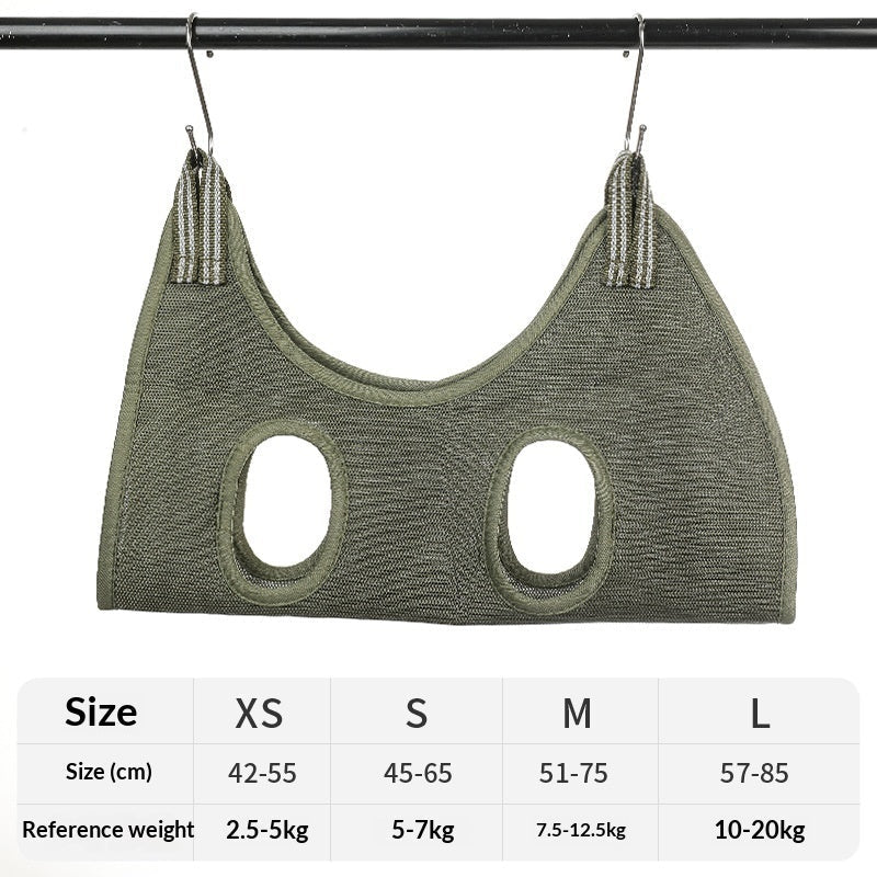 HKM-8022205 Cat Bathing Bag Multi-functional Tool for Kittens - Available in Blue, Black, and Green