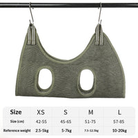 HKM-8022205 Cat Bathing Bag Multi-functional Tool for Kittens - Available in Blue, Black, and Green