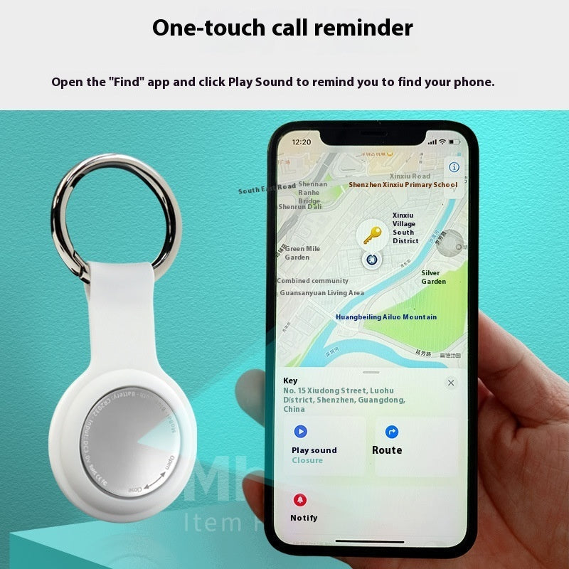 HKM-8023101 Global Locator Mobile Wallet Pet Positioning Alarm Bluetooth Tracker with Laser Engraving Option