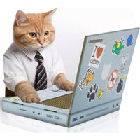 HKM-8023613 Cat Scratch Board Notebook Made of Wear-Resistant Corrugated Paper - Size 31*22*5cm