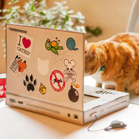 HKM-8023613 Cat Scratch Board Notebook Made of Wear-Resistant Corrugated Paper - Size 31*22*5cm
