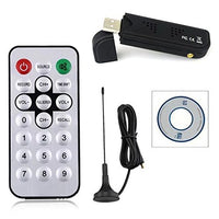 HKM-802387 USB DVB-T Tuner Stick with Remote Control and Antenna for Digital Terrestrial TV Reception