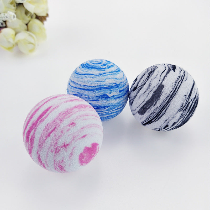 HKM-802643 Pet toy cat toy spot funny EVA starry sky ball