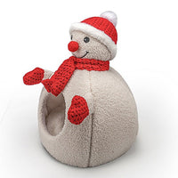 HKM-8027453 Three-Dimensional Cartoon Pet Nest in Snowman, Bear, Rabbit, and Kitten Designs - Available in Small, Medium, and Large Sizes